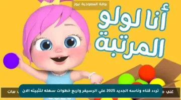 تردد قناة وناسة الجديد 2025 على الرسيفر وأربع خطوات سهلة لتثبيته الآن